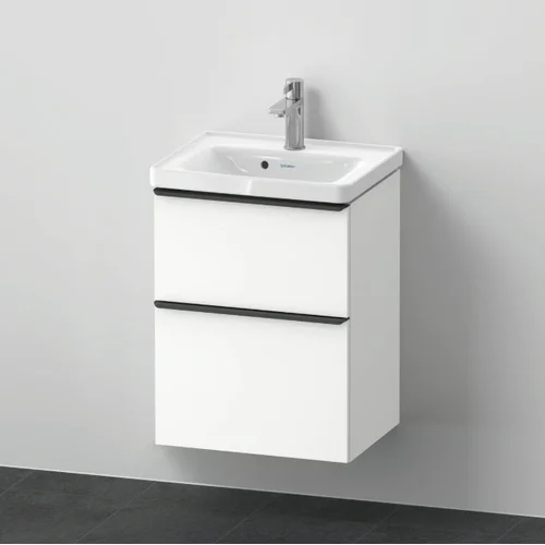 Spintelė su praustuvu Duravit D-Neo DE0146018180000, balta matinė, 500×480 mm image 1