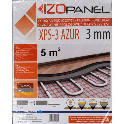 IZO PANEL XPS-3 Grindų paklotas 3 mm image 2