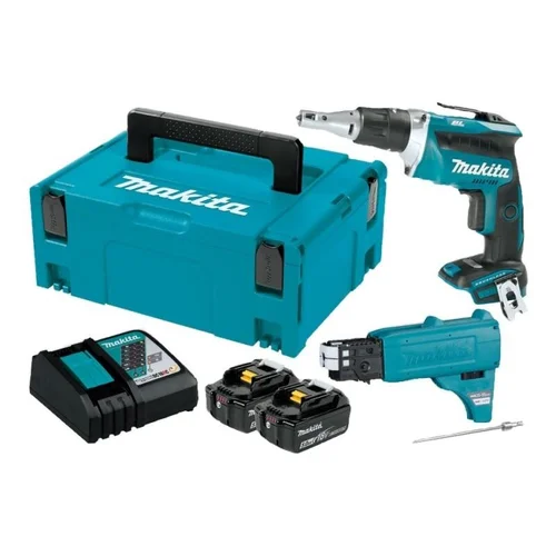Makita DFS452TJX2 Akumuliatorinis suktuvas, 18V, 2x5,0Ah image 1