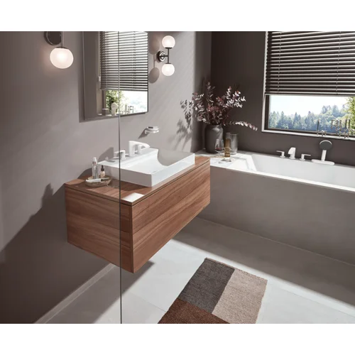 Hansgrohe Vivenis 90 75033700 Matinė balta, 3 skylės image 2