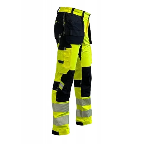 BoSafety TENSION PLUS 4-WAY STRETCH Kelnės Hi-Vis Orange/Black Klasė 2 44 image 3