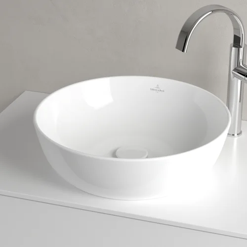 Villeroy & Boch Artis pastatomas ant stalviršio praustuvas 430x430, Balta image 2