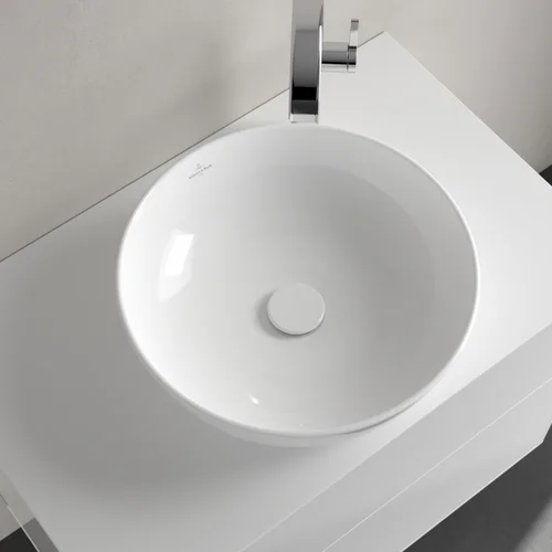 Villeroy & Boch Artis pastatomas ant stalviršio praustuvas 430x430, Balta image 3