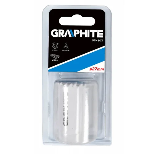 GRAPHITE Bi-metalinė gręžimo karūnėlė 27 mm image 2