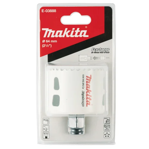 Makita E-03888 EZYCHANGE Bi-Metal gręžimo karūna 64 mm image 3