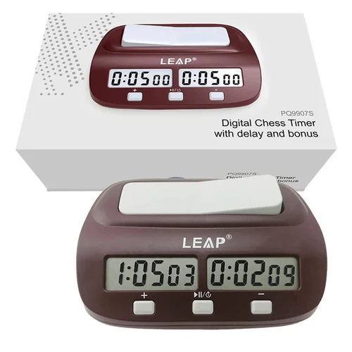 LEAP PQ9907S šachmatų laikrodis 14×9,4×4 cm image 2