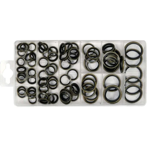 YATO Metalinių/guminių poveržlių rinkinys 90 vnt image 2