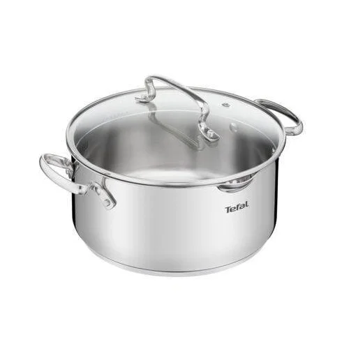 Tefal Duetto puodas, 24 cm, 5 L, Sidabro image 2