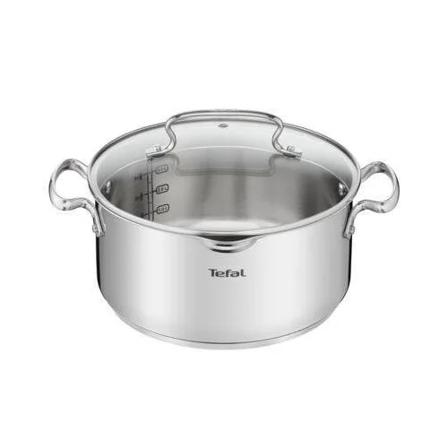 Tefal Duetto puodas, 24 cm, 5 L, Sidabro image 3