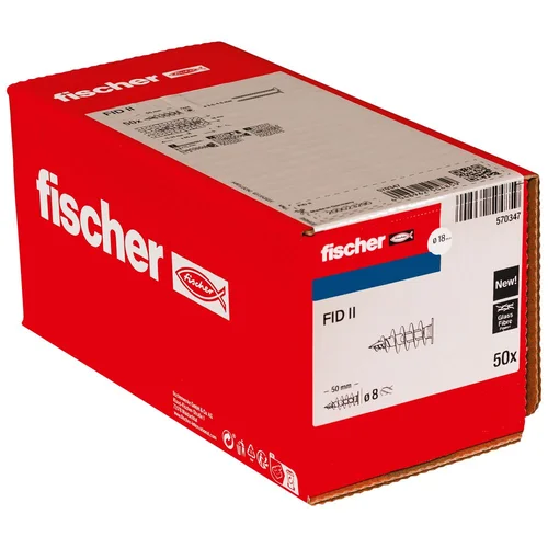Fischer FID II izoliacijos kaištis, 50 vnt. image 2