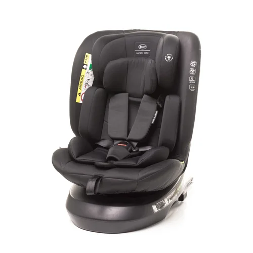 4Baby autokėdutė MATT-FIX 40-150 cm I-SIZE juoda image 1