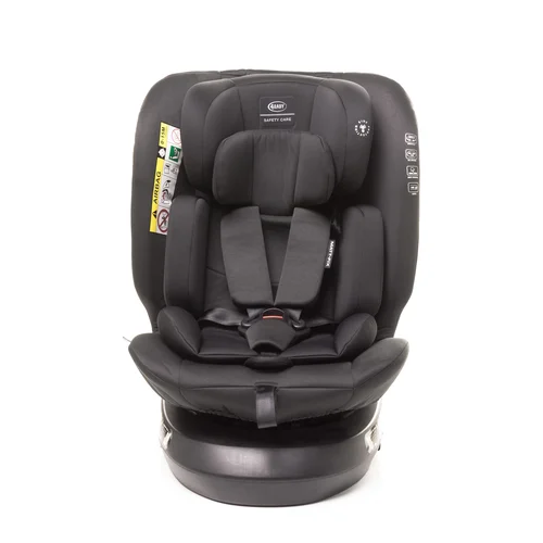 4Baby autokėdutė MATT-FIX 40-150 cm I-SIZE juoda image 2