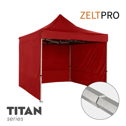Zeltpro TITAN 3x3 Raudona Palapinė image 1