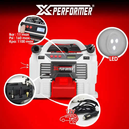 Akumuliatorinis oro kompresorius X-PERFORMER XP2AIR20LI image 2