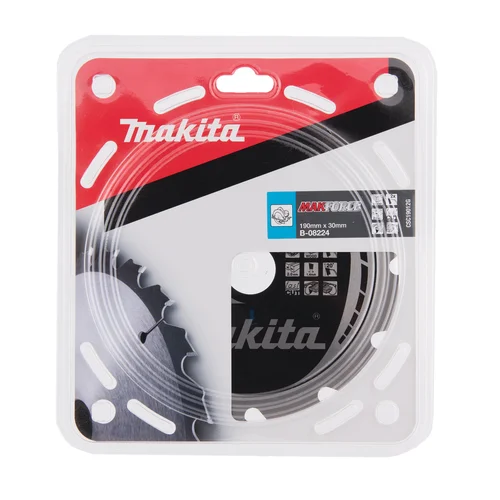 Makita B-08224 MAKFORCE 190X2X30mm 20° T12 pjovimo diskas image 3