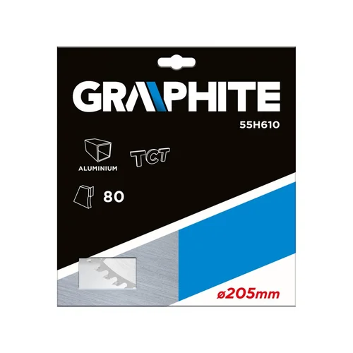 GRAPHITE 55H610 Pjovimo diskas 210x30 mm 100 dantukų ALU image 2