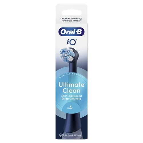 Oral-B iO UltimateClean dantų šepetėlio galvutė, 4 vnt. image 3