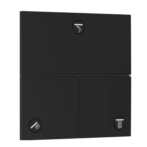 Hansgrohe ShowerSelect Comfort E Potinkinis 3-krypčių perjungėjas, juodas matinis image 1