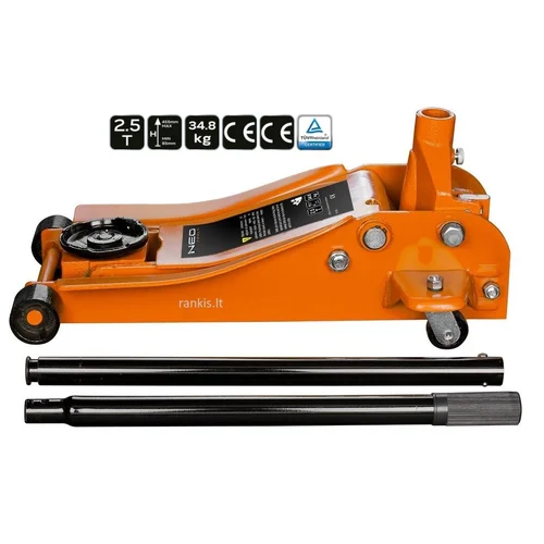 Neo Tools 11-731 Žemo profilio domkratas 2,5 t, 85–455 mm image 1