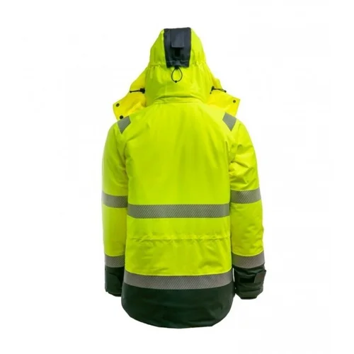 BoSafety WJ-8966 New Montreal striukė geltona, 4XL, Hi-Vis Oranžinė/Mėlyna image 2