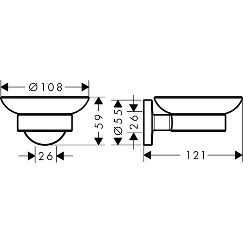Hansgrohe Logis Universal 41715000 Muilinė image 2