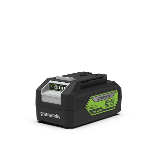 Greenworks GSK24B4 Akumuliatoriaus ir kroviklio komplektas, 24V 4Ah, 2A image 2