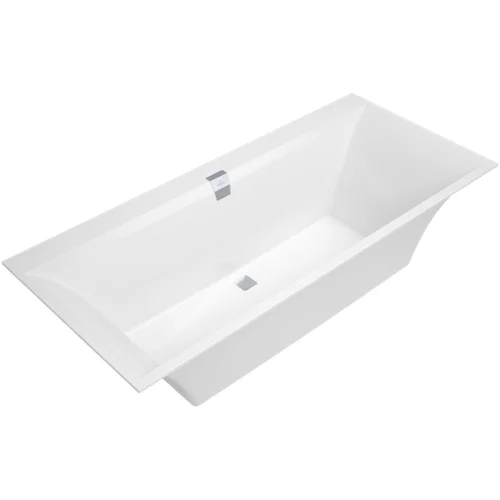 Villeroy and Boch Squaro Edge 12, 180x80 cm UBQ180SQE2DV-RW Akmens balta image 2