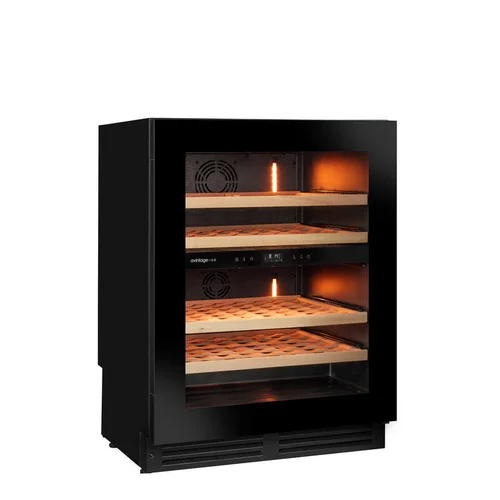 AVINTAGE AVU50PLATINUM dviejų zonų vyno šaldytuvas 47 buteliai image 3