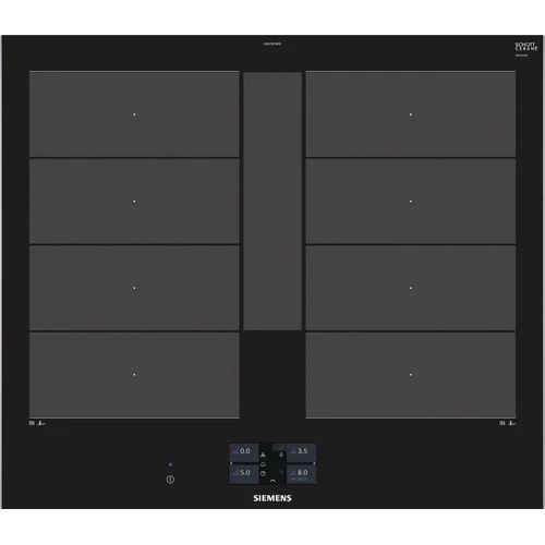 SIEMENS EX675JYW1E Indukcinė kaitlentė 50 cm Juoda image 1