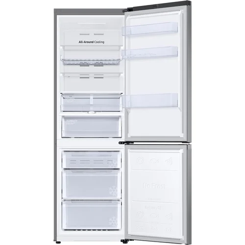 Samsung RB34C675ES9/EF Dviejų durų Nerūdijančio plieno Šaldytuvas 390 L image 3