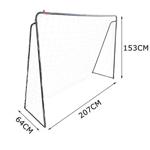 HATIS Metaliniai futbolo vartai 215×61×152 cm image 2