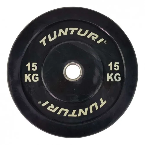 TUNTURI 14TUSCF058 Bumper svoris 50 mm, Juoda image 1