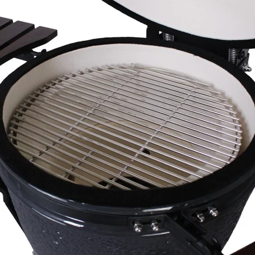KAMADO Media E-21 BBQ kepsninė, juoda, 130x73x122 cm image 3