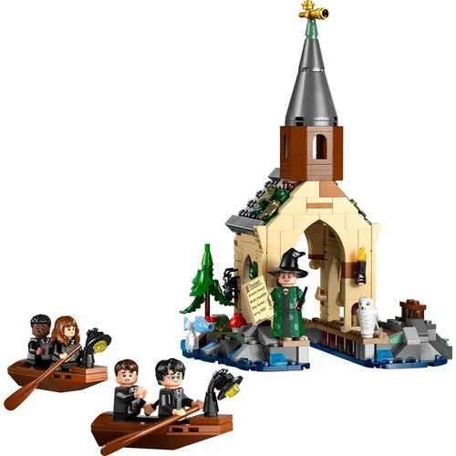LEGO Harry Potter Hogvartso pilies valčių prieplaukos 350 dalių konstruktorius image 3