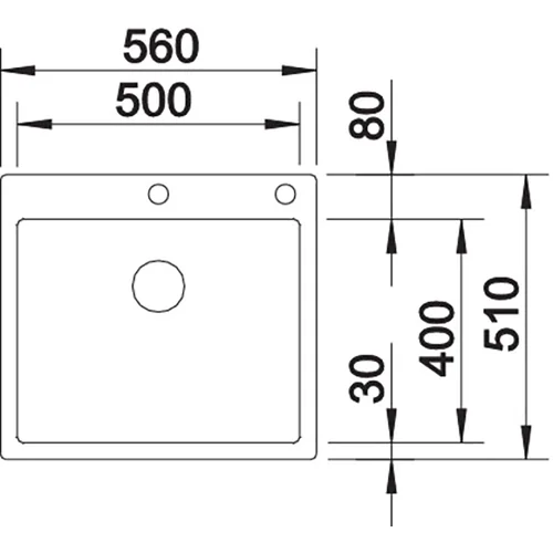 Blanco CLARON 500-IF/A Durinox 523393 image 2
