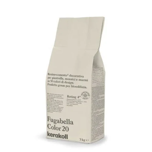 Fugabella Color 20 cementinis plytelių siūlių glaistas, 3kg image 1