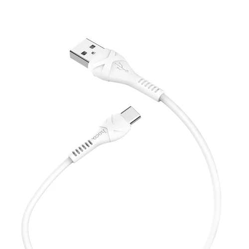 Hoco X37 Cool Power Type-C USB kabelis 1,0 m Baltas image 2