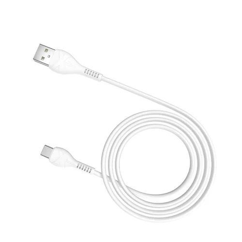 Hoco X37 Cool Power Type-C USB kabelis 1,0 m Baltas image 3