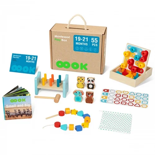 TOOKY TOY Box XXL Montessori 7in1 image 1