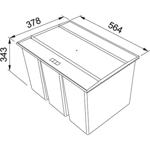FRANKE Easy Sort 60-2 2x14,5l+2x7,5l image 2