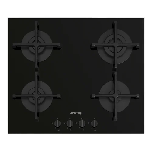 Smeg PV264B įmontuojama dujinė kaitlentė 60 cm Juoda image 1
