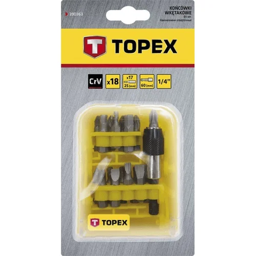 Topex Įrankių rinkinys 18 vnt. image 3