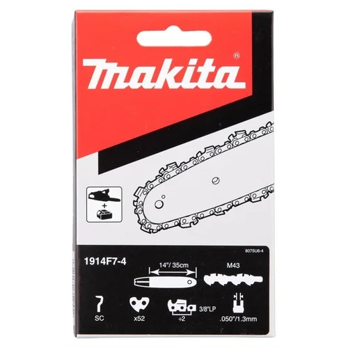 SAW CHAIN MAKITA 35CM/14IN 3/8 1.3MM 52H image 3