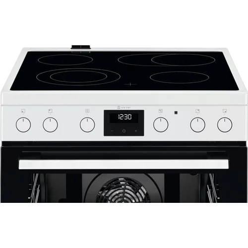 Electrolux LKR64022AW, 60 cm Elektrinė viryklė su elektrine orkaite image 2