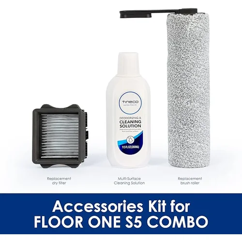 TINECO S5 Combo priežiūros rinkinys su valikliu, voleliu ir HEPA filtru image 2