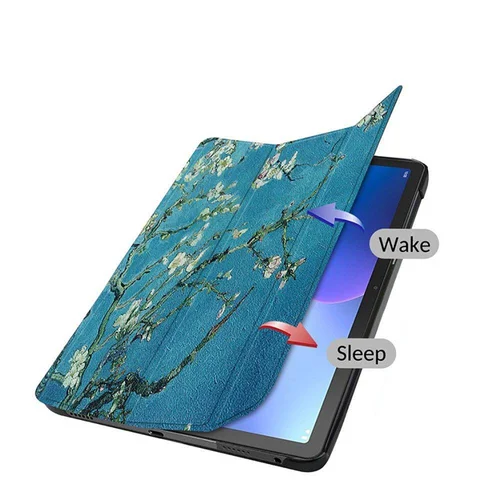 Reach Smart Leather Dėklas Samsung X210/X215/X216 Tab A9 Plus 11.0 Sakura image 2