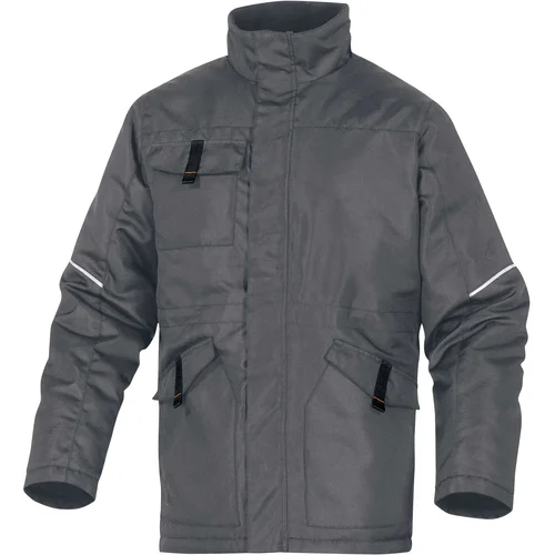 DELTAPLUS CARSON parka, L, Pilka-Oranžinė image 1