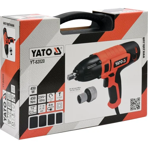 YATO YT-82020 smūginis veržliaraktis 1/2", 450 Nm image 3