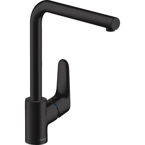 Hansgrohe Focus M41 31817670 Virtuvinis maišytuvas Juodas image 1