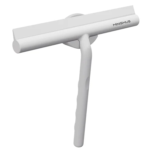 MINISMUS Silikoninis dušo valytuvas M 21 cm Baltas image 1